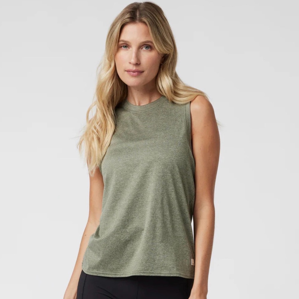 NWT Vuori Women’s Energy Top Long Tank Top Pistachio Green Medium New